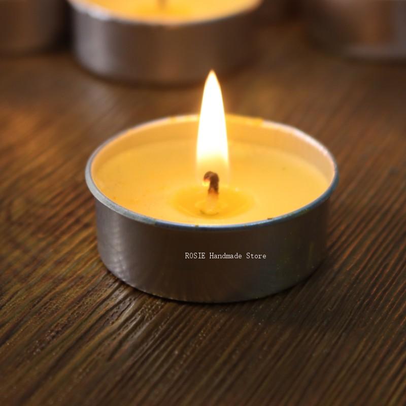 Candle Making Reno - 空のティーワックス丸型アルミボックス100ウィックステッカーキャンドル100コンテナー大豆ワックス型DIYキャンドルツール