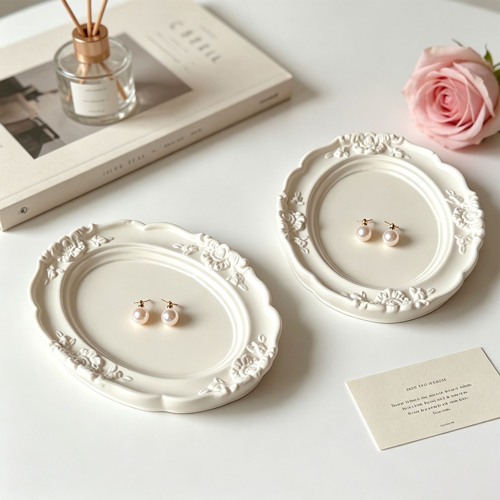 エレガントなヴィンテージバロックレースシリコンモールド、丸型 - Candle Making Moulds のレビューと価格