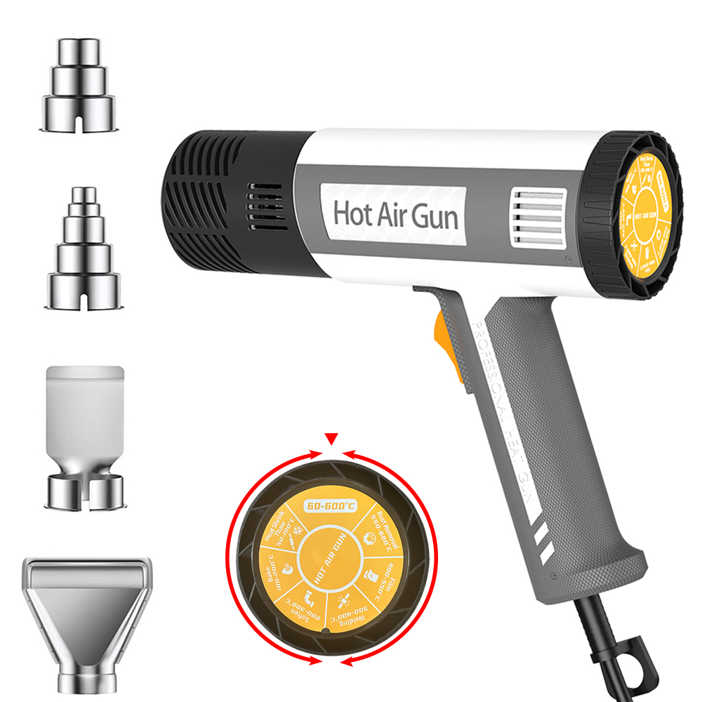 LF502 スマート N デジタルディスプレイヒートガン 1 - Heat Gun Embossing のレビューと価格