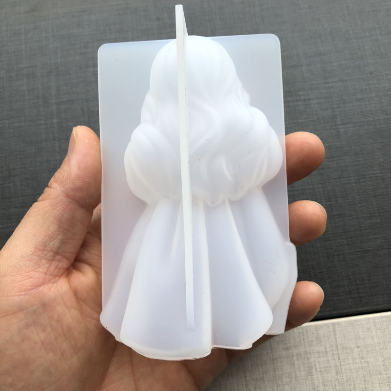 3D かわいいプリンセスシリコーンキャンドルモールド天使の女 - Candle Making Tutorial のレビューと価格
