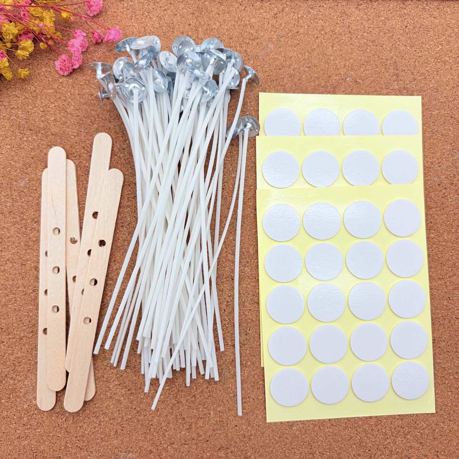 1セットのキャンドル作りDIYキット、無煙キャンドル、綿芯、 - Candle Making Reno のレビューと価格