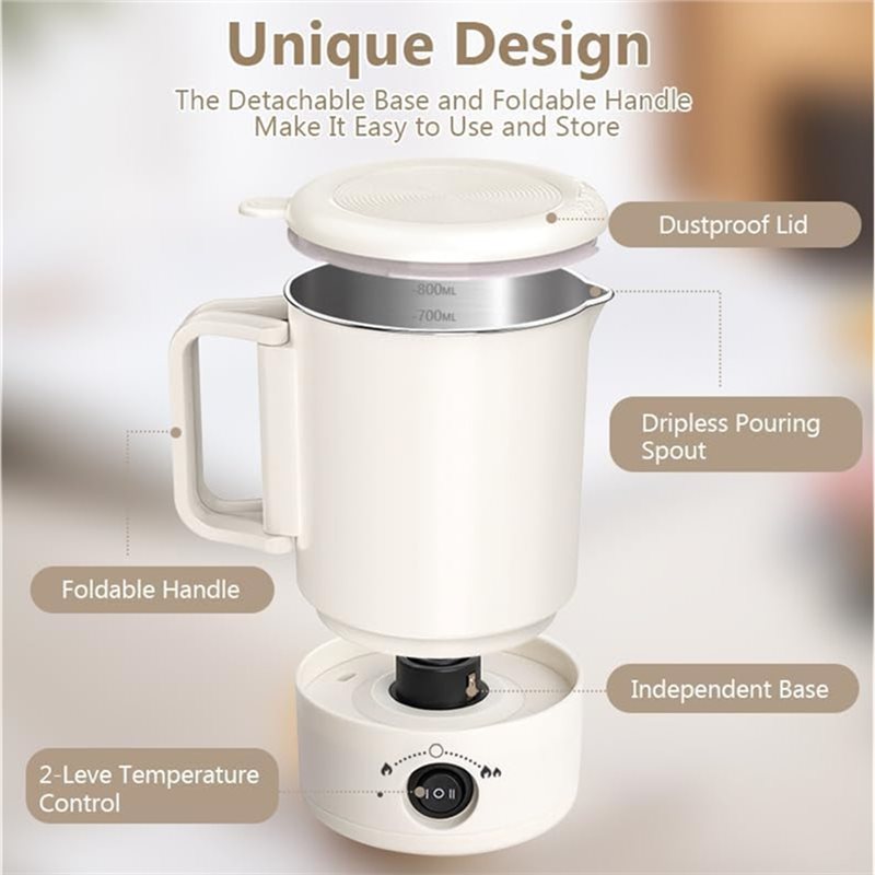 A47U 電気ワックス溶解ポットキット 温度計付き 800M - Candle Making Reno のレビューと価格