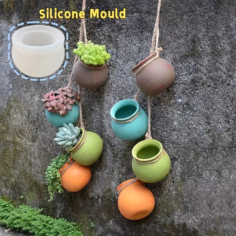 シリコンフラワーポット型、樹脂型、エポキシ型、香り付きキャン - Candle Making Tutorial のレビューと価格