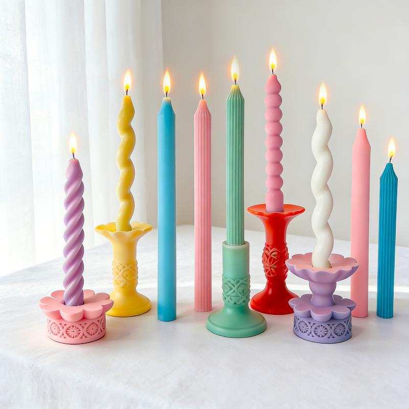 ロングスパイラルシリコンキャンドルモールド DIY ツイスト - Candle Making Reno のレビューと価格