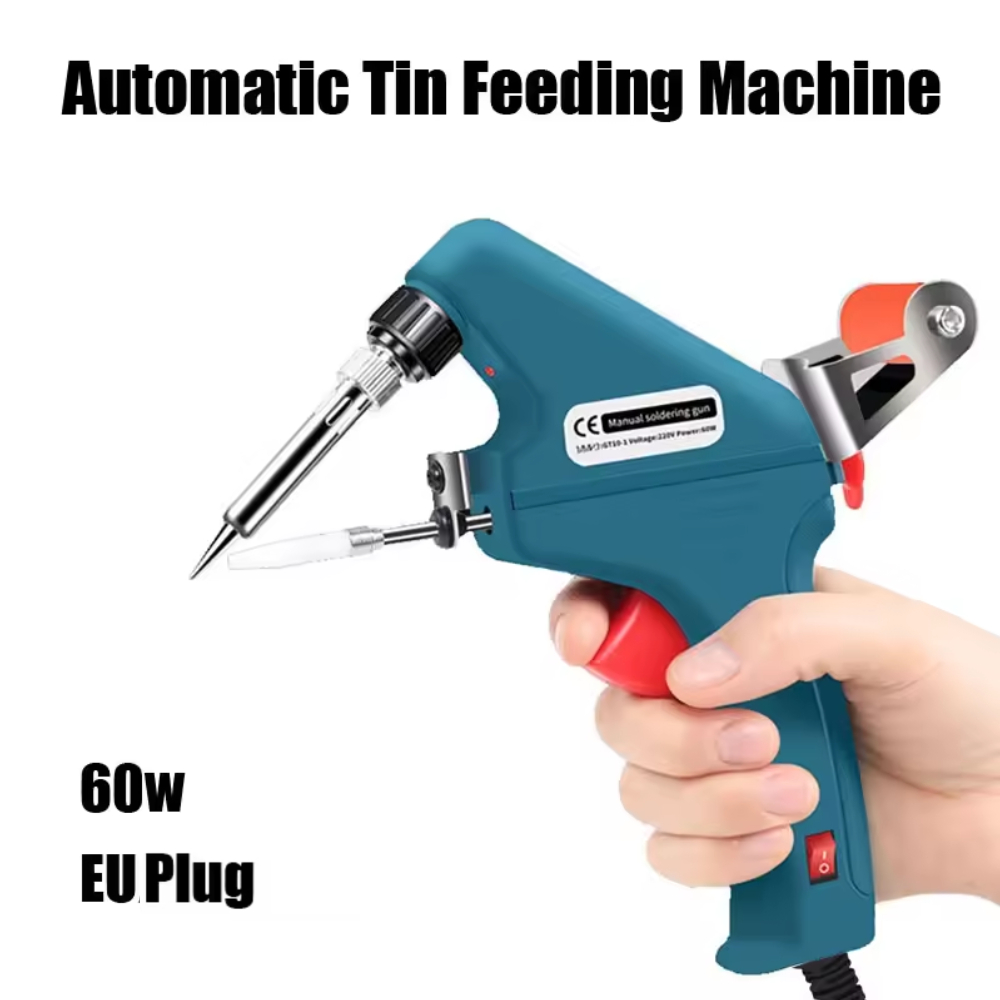 温度調節可能なはんだごて 220V 60W 自動送錫式ハンド - Heat Gun Embossing のレビューと価格