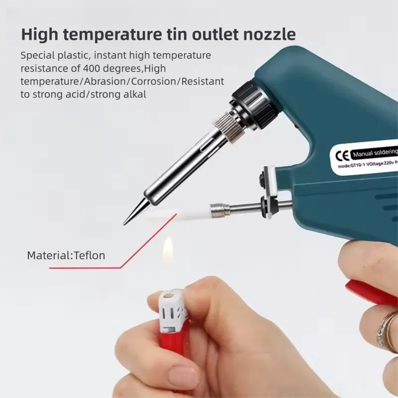 温度調節可能なはんだごて 220V 60W 自動送錫式ハンド - Heat Gun Embossing のレビューと価格
