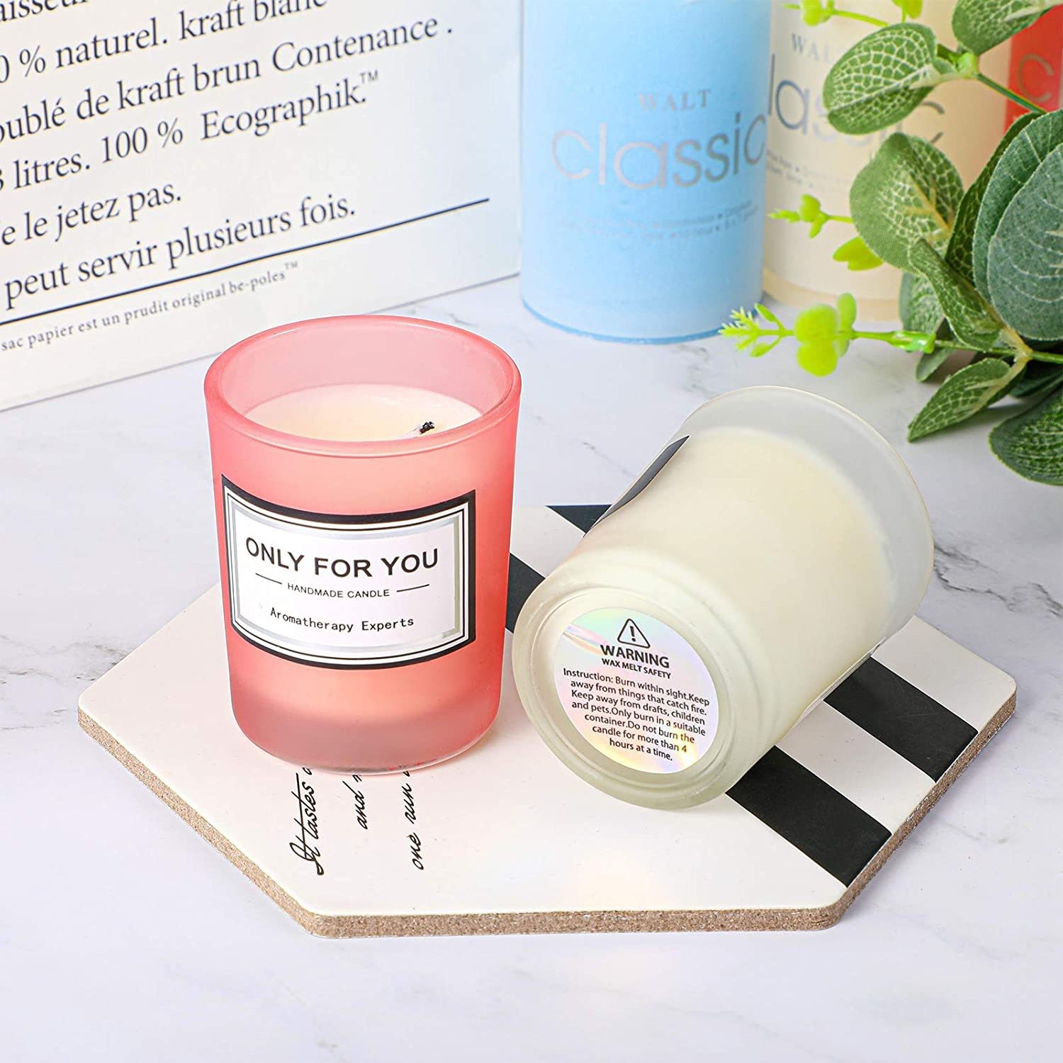ホログラフィック96枚入りキャンドル警告ラベル、キャンドルジ - Candle Warning Label のレビューと価格