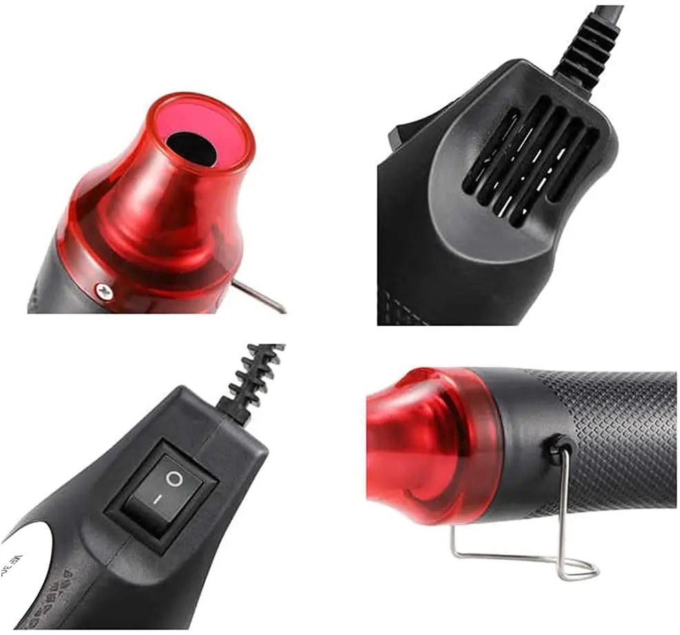 ホットエアガンポータブルミニヒーター DIY クラフトエンボ - Heat Gun Embossing のレビューと価格
