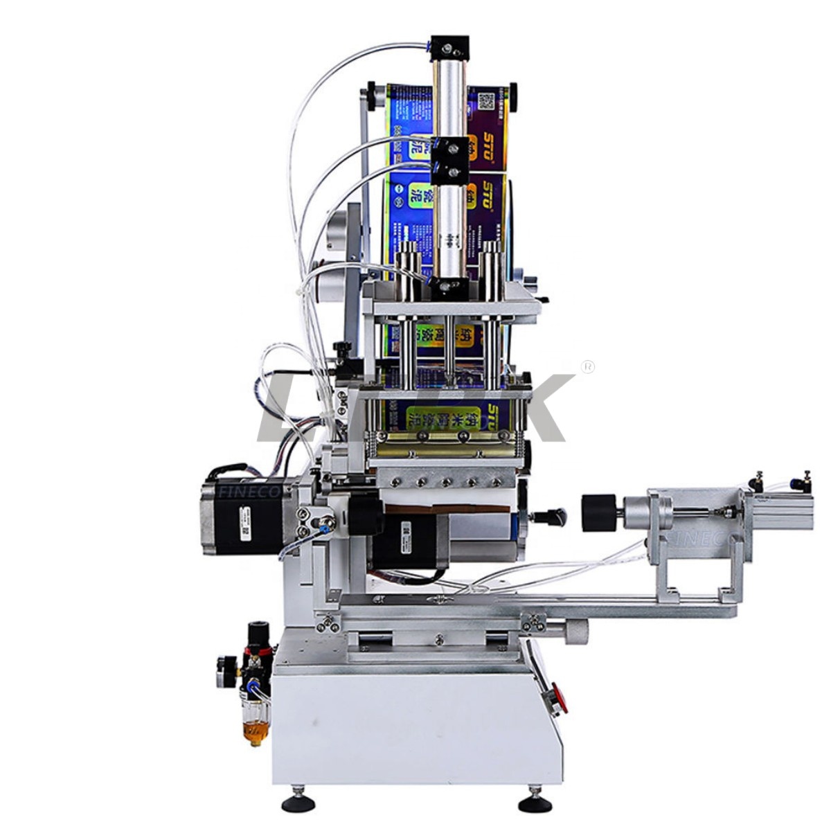 粘着ステッカーラベル貼り機 丸型/角型 ビールグラス/水筒ラ - Label Sticker Round のレビューと価格