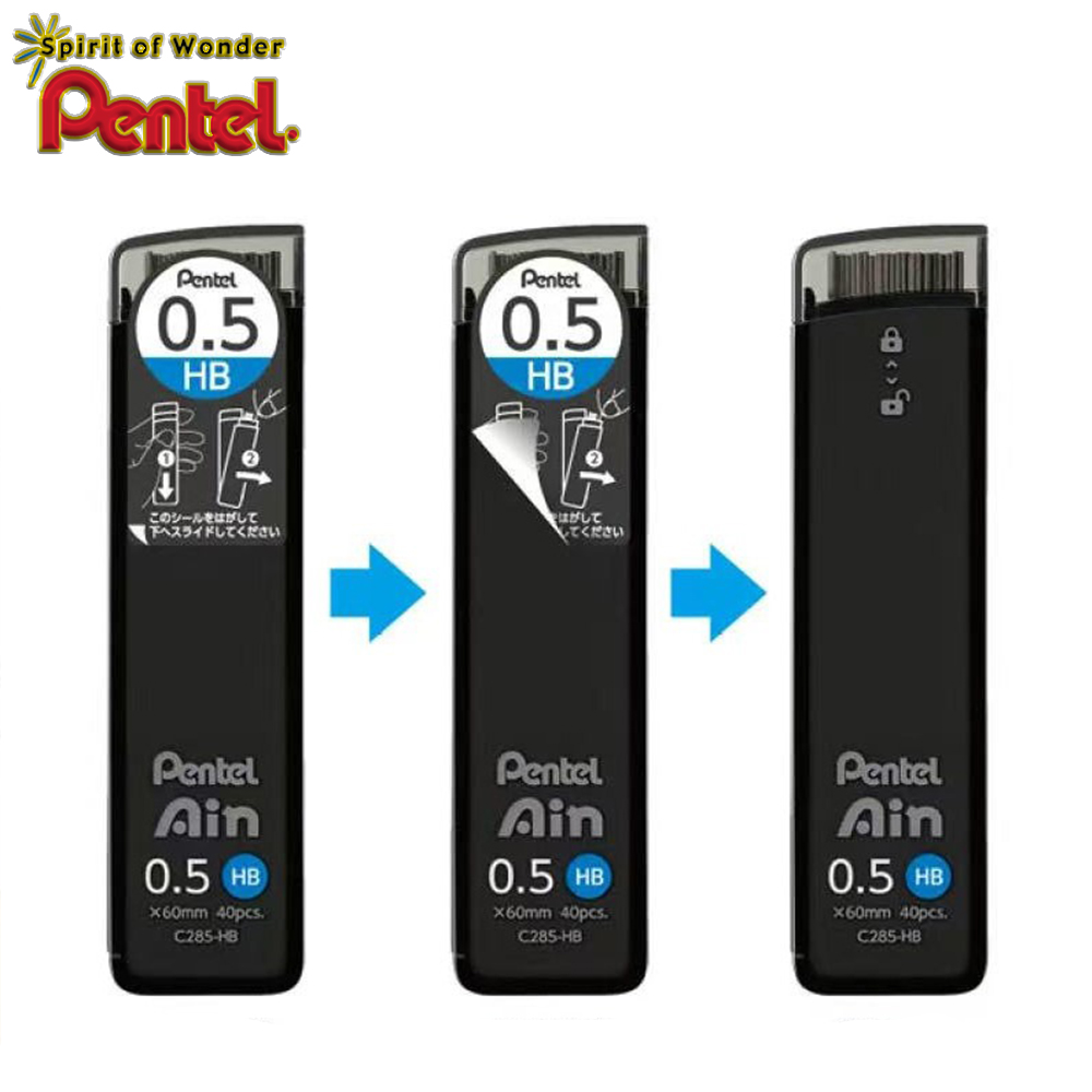 3 ボックス日本ぺんてる芯 C282 0.2 ミリメートルフ - Pentel Pen Energel のレビューと価格