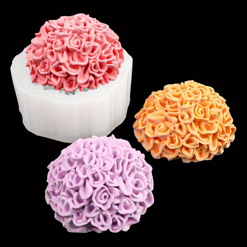 マリーゴールドシリコンモールド DIY 菊アロマキャンドル石 - Candle Making Moulds のレビューと価格