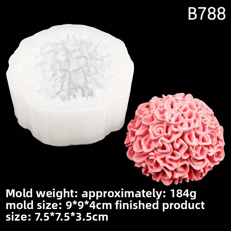 マリーゴールドシリコンモールド DIY 菊アロマキャンドル石 - Candle Making Moulds のレビューと価格