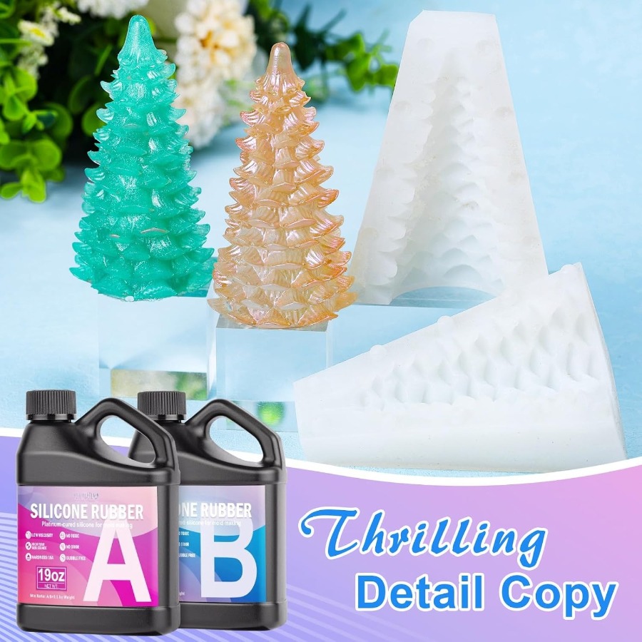 シリコンモールド作成キット、38.8オンス 15A弾性液体シ - Candle Making Tutorial のレビューと価格