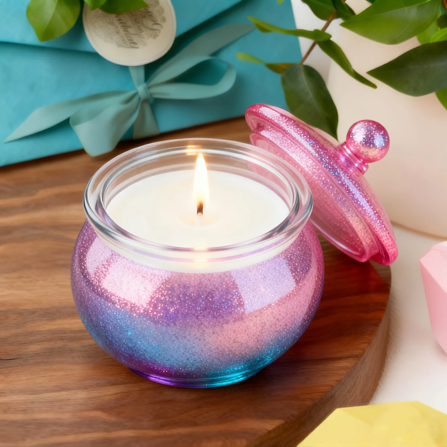 蓋付きの丸い樹脂製缶型1セット、DIYジュエリー収納ボックス - Candle Making Design のレビューと価格