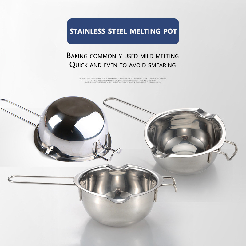ステンレス鋼ワックスるつぼロングハンドル香りキャンドル石鹸チ - Candle Making Reno のレビューと価格