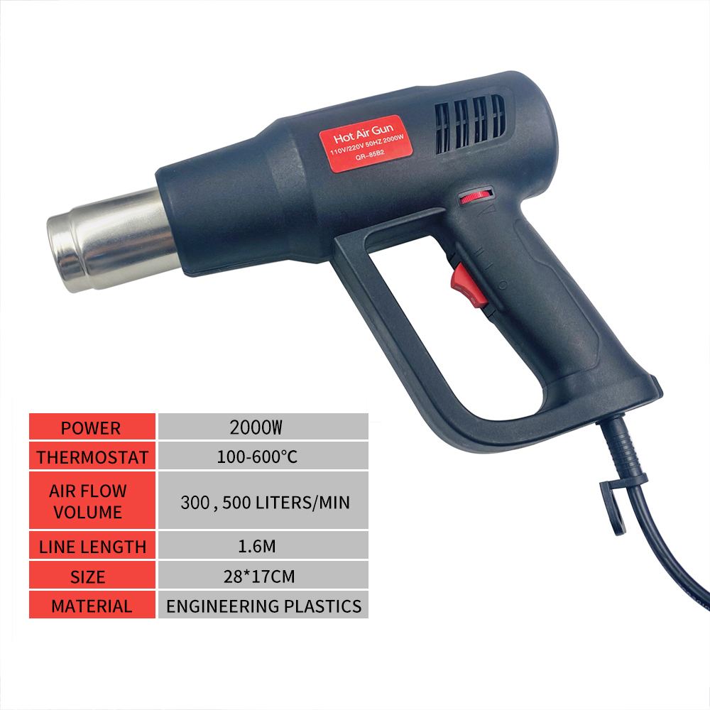 LEFAVOR 2000W電動ホットエアガン 220V 工業 - Heat Gun Embossing のレビューと価格